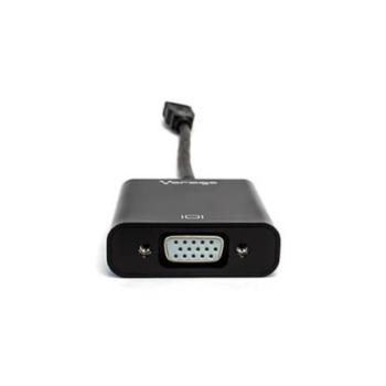 Convertidor Vorago ADP-200 USB 3.0 a VGA FHD Color Negro