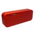 Bocina Vorago BSP-150 Bluetooth/MSD/USB/3.5mm Tela Color Rojo