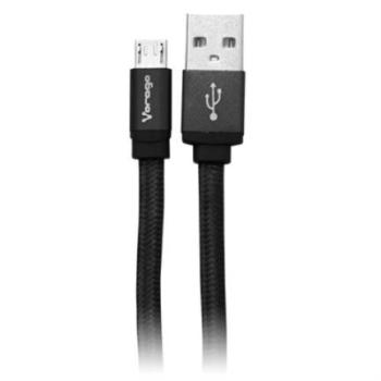 Cable Vorago CAB-212 USB Tipo A Micro USB 2m Color Negro