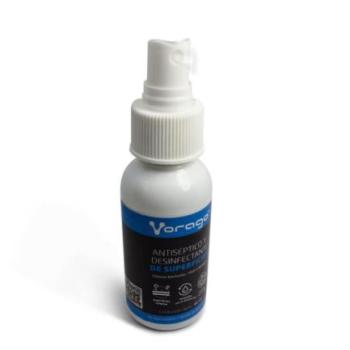 Limpiador Vorago CLN-301 Desinfectante/Antiseptico Superficies Spray 60ml 