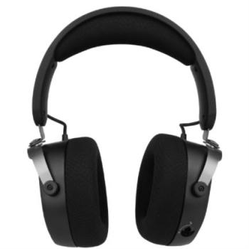 Diadema Game Factor HSB600 Gaming Inalámbrica RGB Triple Conectividad Micrófono Removible Surround 7.1 Color Negro