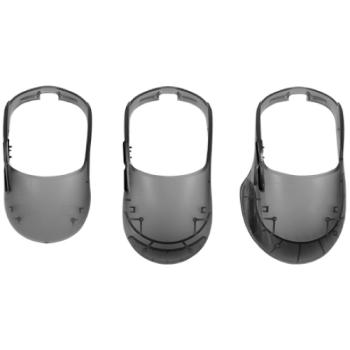 Mouse Game Factor MOW700 Carcasas Intercambiables 2.4G+BT Pixart 3395 26.000 DPI RGB Negro