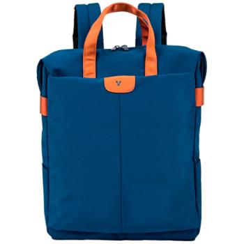 MOCHILA VORAGO BP-301 VINTAGE DOBLE USO LAPTOP 15.6 AZUL