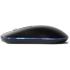 Mouse Vorago MO-305 Slim LED RGB Inalámbrico Recargable 800/1200/1600 dpi Color Negro