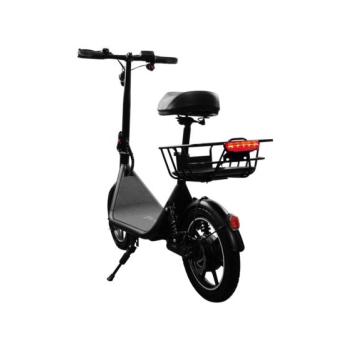 Scooter Electrico Vorago SC-400 400W 36V 14 quot con Asiento Negro