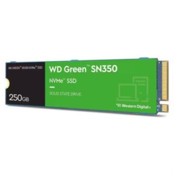 SSD Interno Western Digital Green SN350 250GB M.2 2280 PCIe 3.0 NVMe Lect 2400/1500 MBs para PC y Lap
