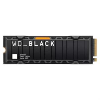Unidad De Estado Solido SSD Interno Black 1TB M.2 2280 PCle 4.0 NVMe Lect 7300/6300 MBs para Windows y PS5 Con Disipador