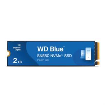 Unidad De Estado Solido SSD Interno Blue SN580 2TB M.2 2280 PCIe 4.0 NVMe Lect 4150/4150 MB/s WDS200T3B0E
