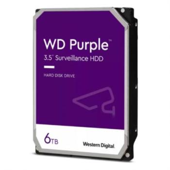 Disco Duro Western Digital Interno Purple Surveillance 6TB 3.5