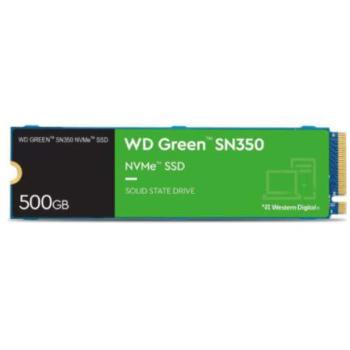 Unidad de Estado Solido Western Digital Interno Green SN350 500GB M.2 2280 PCIe 3.0 NVMe Lect