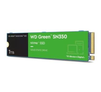 SSD Interno Western Digital Green SN350 1TB M.2 2280 PCIe 3.0 NVMe Lect 2400/1850 MBs para PC y Lap