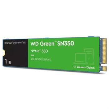 SSD Interno Western Digital Green SN350 1TB M.2 2280 PCIe 3.0 NVMe Lect 2400/1850 MBs para PC y Lap