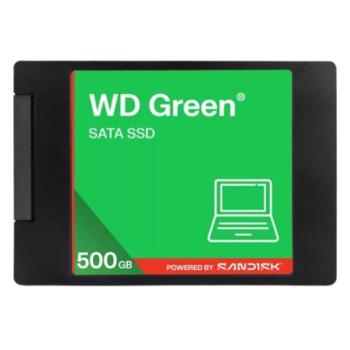 Unidad de Estado Solido Western Digital Green 500GB 2.5 545 MB/s Lectura SATA III