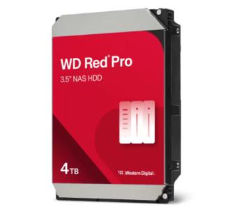 Disco Duro WD Red Pro 4TB para NAS 3.5 SATA III 6 Gbit/s 7200RPM 256MB Caché