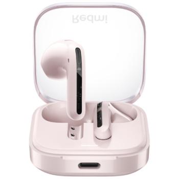 Audífonos Xiaomi Redmi Buds 6 Active BT 5.4 10m Alcance Rosa
