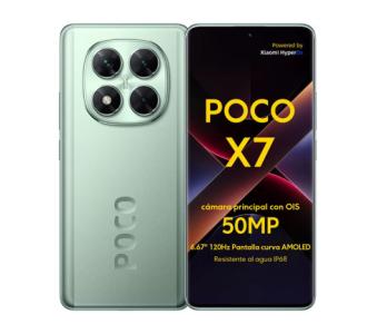 Smartphone Xiaomi Poco X7 Capacidad 8+256 Color Verde