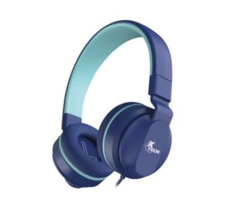 Audifonos XTech Cableados para Niños Avid XTH-356 Conexion de 3.5mm  Color Azul