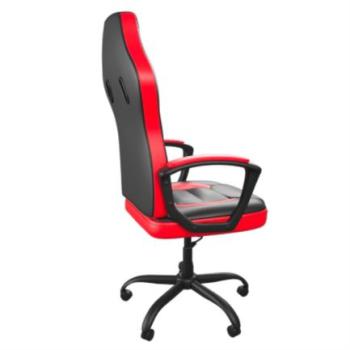 Silla Gamer XTech Soporta hasta 120kg  de PU y PVC con Respaldo Alto Marvel Spider-Man Negra/Rojo