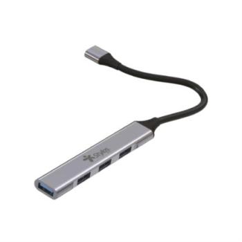Hub Stylos HB002 4 en 1 Multipuerto USB