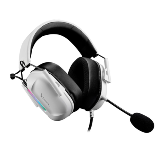 Diadema Gamer Alámbrica Xzeal Blanca con RGB