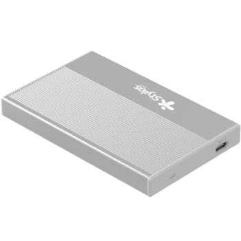 Enclosure Stylos 2.5 para SSD/HDD Plata