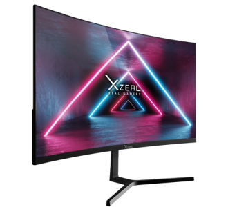 Monitor Curvo 23.8 Xzeal FHD 100Hz 5ms VGA HDMI Vesa 100x100mm Negro