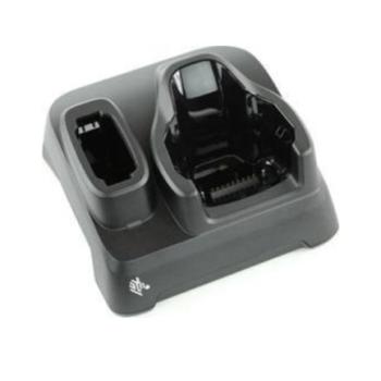 Cuna de Carga y Comunicacion Zebra USB requiere de fuente de poder PWR-BGA12V50W0WW Cable de linea de cc CBL-DC-388A1-01 y Cable de linea de ca 23844-00-00R