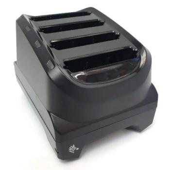 Cargador de Bateria Zebra con 4 ranuras TC22/TC27 Cable CC y Cable de Linea CA se venden por separado (PWR-BGA12V50W0WW / CBL-DC-388A1-01)