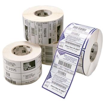 Etiqueta Zebra Polipropileno 3x3 inch TT PolyPro 3000T Recubierta Adhesiva Permanente nuc 1 in 760/rollo 8/caja
