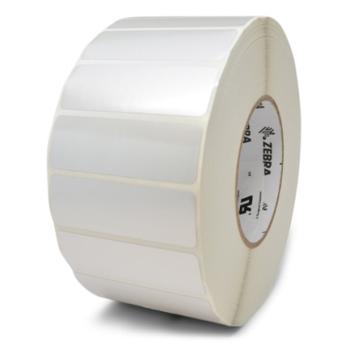Etiqueta Zebra Z-Xtreme 4000T Poliester 2x1 Pulg Plateada Alta Adherencia nuc 1 pulg / 1Rollo/ Caja para Impresoras ZD