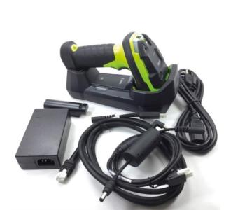 Escaner Industrial Zebra Inalambrico DS3678-SR 1D/2D (Lectura Estandar de hasta 1.5m) Rugged con Motor Vibrador incluye (CBA-U42-S07PAR) (STB3678-C100F3WW) (PWR-BGA12V50W0WW) (CBL-DC-451A1-01 ) (23844-00-00R)