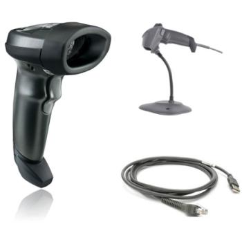 Lector Zebra LI2208 Lineal Imager 1D/USB/Negro/Base