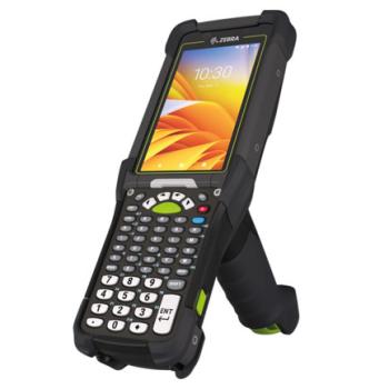 Terminal Zebra MC94 4.3 6GB /128 SE58 Extended Range Imager + Cam trasera 16MP + Cam frontal 8MP WLAN Wi-Fi 6E + WWAN GPS 5G/LTE BT5.3 NFC Vibrador 53 Key Standard Alpha Numeric Android GMS