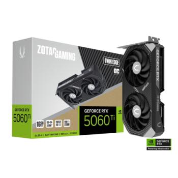 Tarjeta de Video Zotac NVIDIA GeForce RTX 5060 Ti Edge OC 16GB 128-bit GDDR7 PCI Express x8 5.0